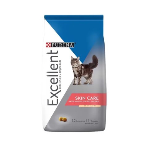 Excellent Gato Skin Care X 1 Kg Sabor Salmón