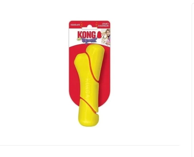 Juguete Kong Squeezz Tennis Stick Para Perro