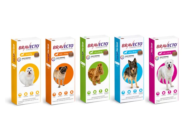 Pastilla Bravecto Pulguicida/Garrapaticida