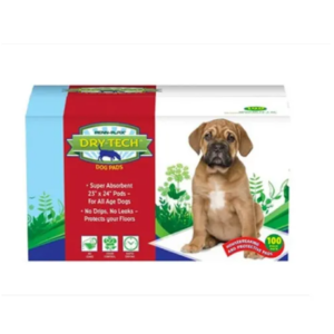 Paños Absorbentes Dry-tech Entrenamiento Cachorros 100 Unidades