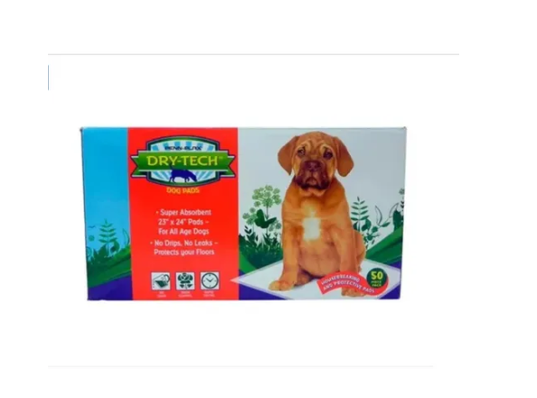 Paños Absorbentes Dry-tech Entrenamiento Cachorros 50 Unidades