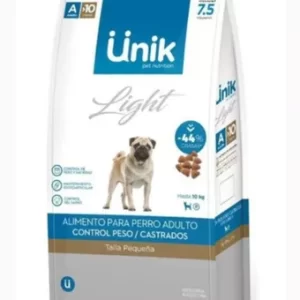 Unik Light Control Peso Adulto Raza Pequeña 3kg