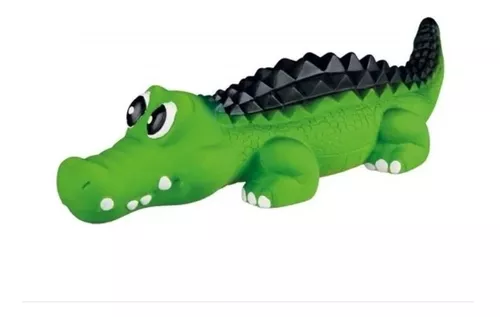 Juguete Para Perro Cocodrilo Latex C/sonido 35 Cm