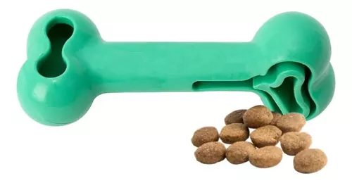 Dispensador De Snack Para Perro Hueso De Goma - Imagen 2