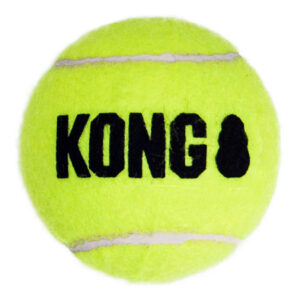 Pelota Kong Squeak Air Ball L Tenis Con Chifle Para Perro