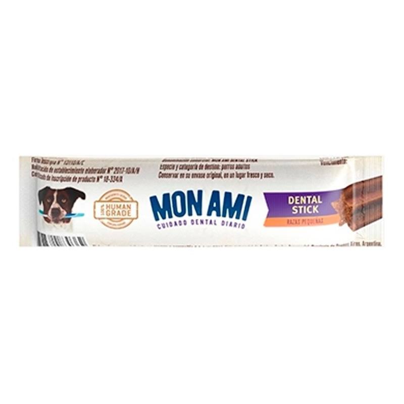 Golosina Snack Mon Ami Dental Clean 25g X 3 Combate El Sarro