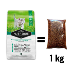 Alimento Fraccionado Nutrique Baby Cat And Kitten X 1 Kg