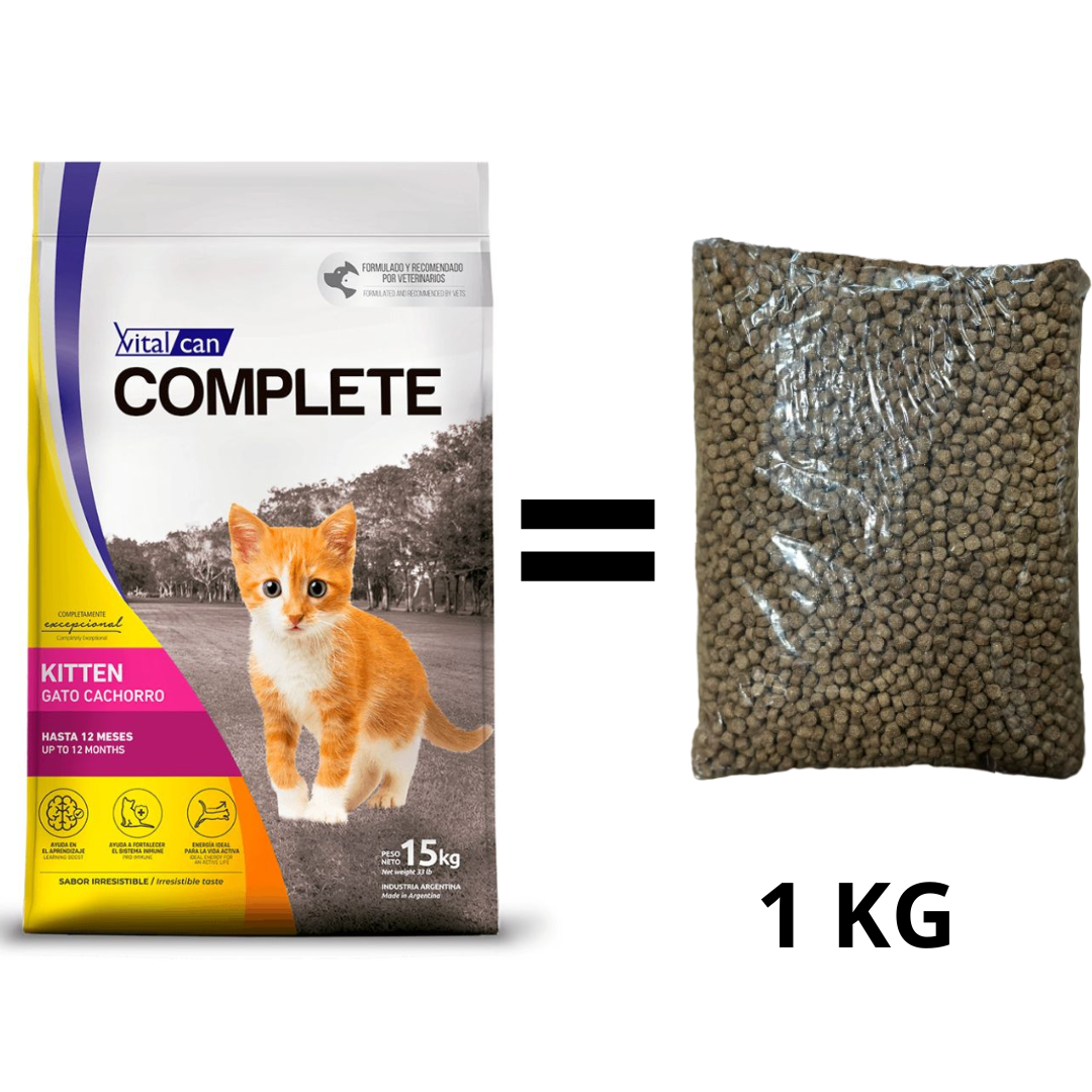 Alimento Fraccionado Vital Complete Kitten X1 KG