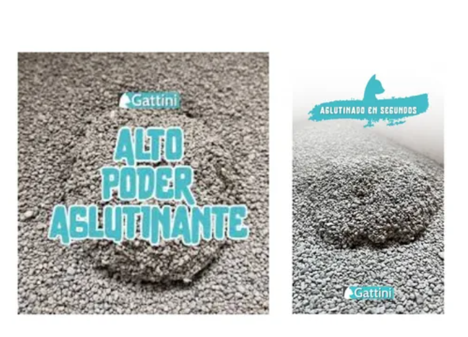 Gattini Premium Piedras Aglomerantes Bentonita X10 Kg - Imagen 3