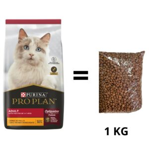 Alimento Fraccionado Pro Plan Gato Adulto X1 KG