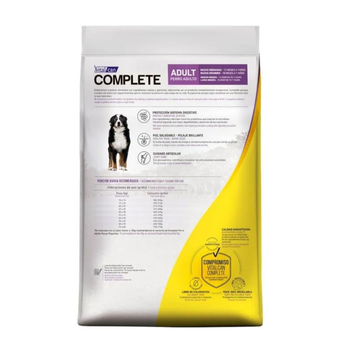 Alimento Fraccionado Vital Can Complete Para Perro Adulto X1 KG - Imagen 3