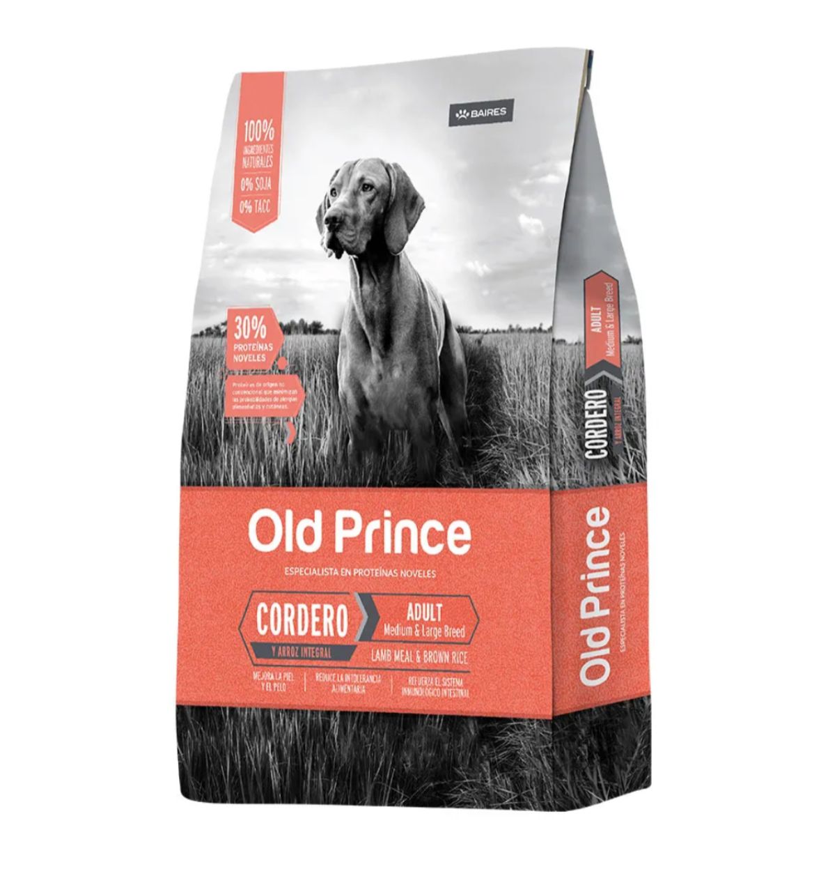 Alimento Fraccionado Old Prince Cordero Perro Adulto X1 KG - Imagen 2