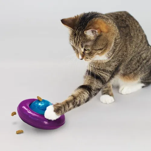 Kong Infused Cat Gyro Dispensador De Alimento - Imagen 3