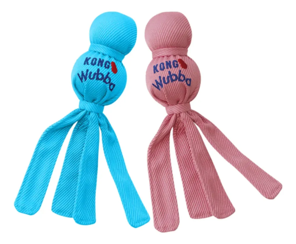Juguete Kong Wubba Puppy Para Perros Y Cachorros
