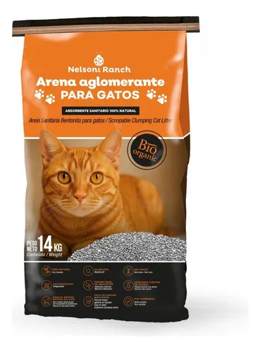 Nelsoni Ranch Arena Piedras Aglomerantes Bentonita Gato 14kg