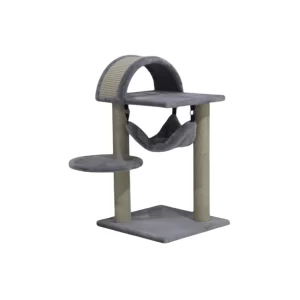 Rascador Torre Gato Amadeo Sisal Camita Colgante 40x40x75 Cm
