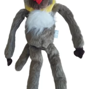 Juguete Perro Bestia Peluda Peluche Mono Mandril Soft Suave