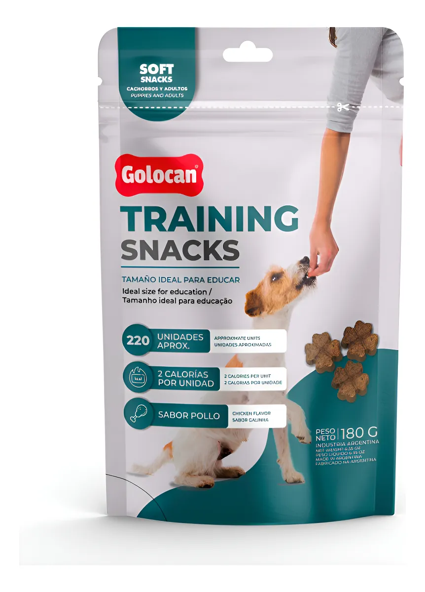 Snack Para Perros Golocan Training 180 Gr Educacion Premios